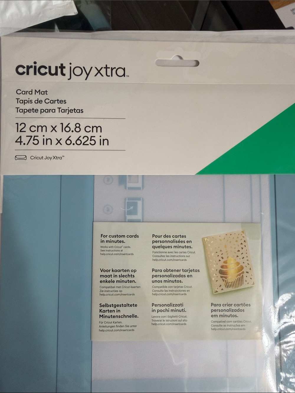 Cricut Joy Card Mat Packaging